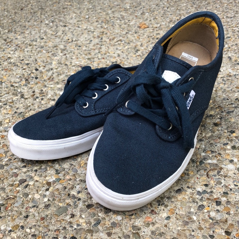 Navy Blue Youth Vans